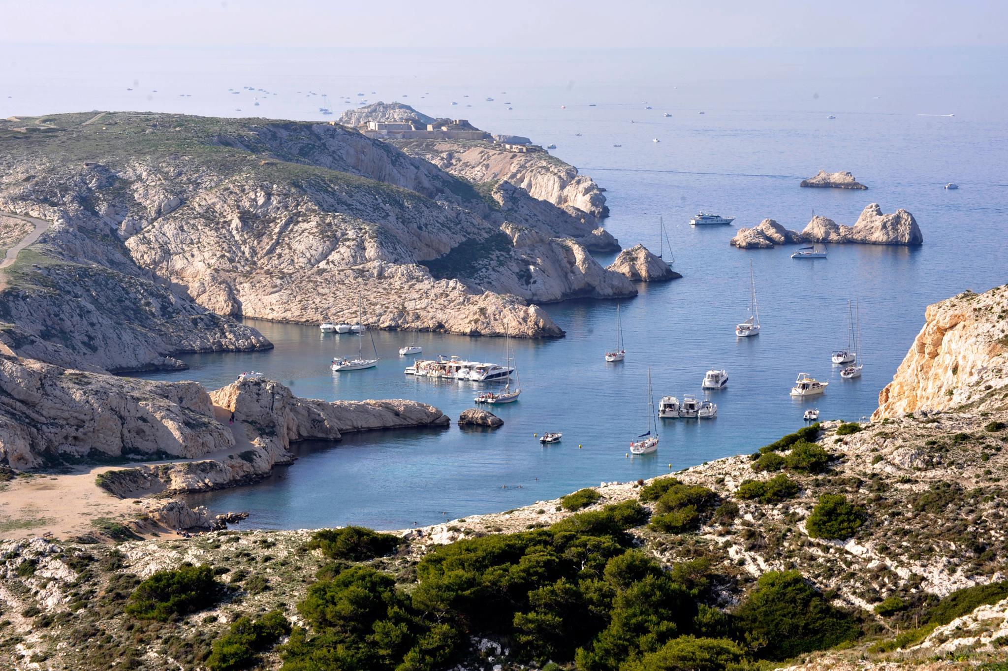 Calanque de Morgiret, Frioul