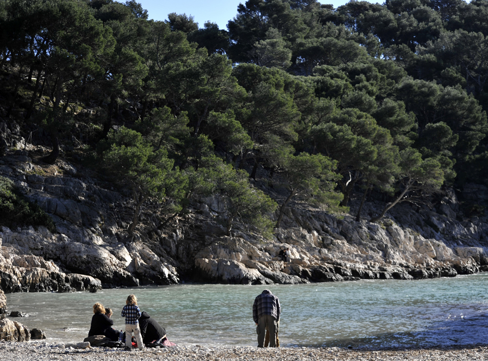 Calanque de Port Pin, l’Entrée Est