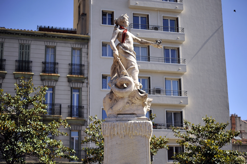 Fontaine d’Amphitrite par Auguste Carli