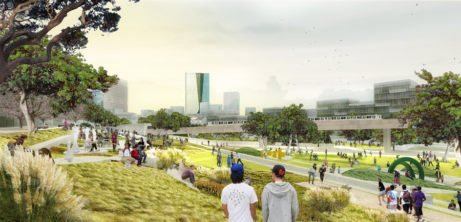 Parc des Aygalades, la future coulée verte (202?)