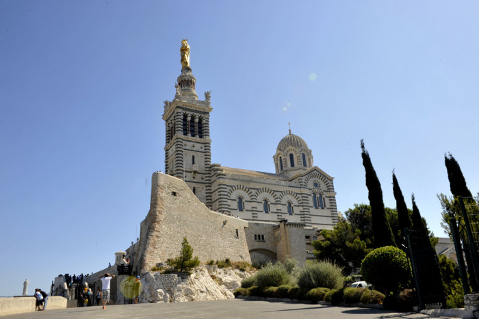 Notre-Dame de la Garde par Henri-Jacques Espérandieu, Marseille Notre-Dame de la Garde par Henri-Jacques Espérandieu, Marseille