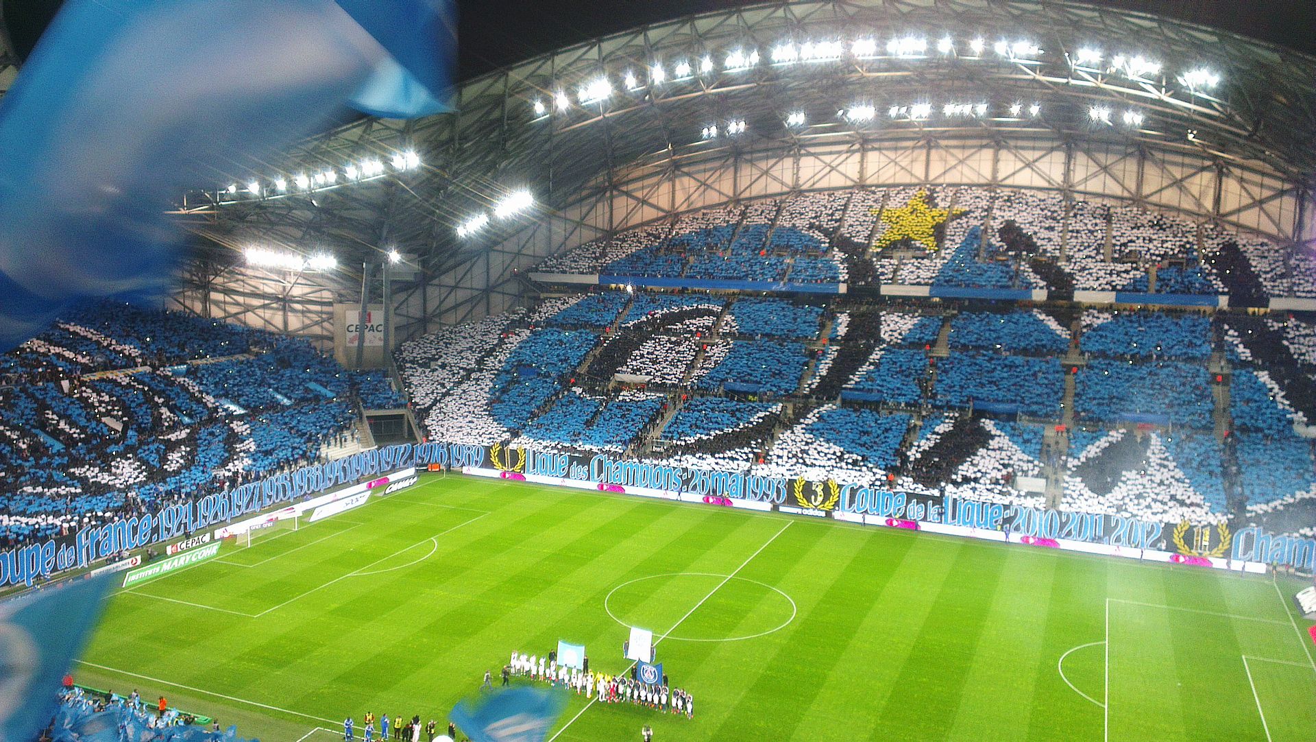 Stade Vélodrome, le Temple de l’Olympique de Marseille depuis 1937