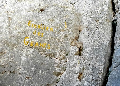 L’Escalier des Géants, là où le Sentier Jaune se complique