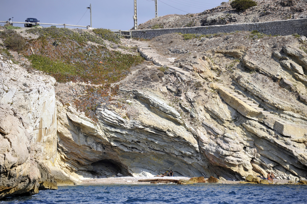 La Grotte de la Calanque du Mauvais Pas