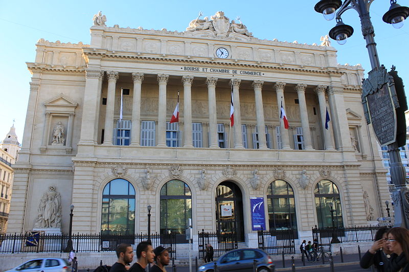 Le Palais de la Bourse, Chambre de Commerce et d’Industrie Métropolitaine Aix Marseille Provence