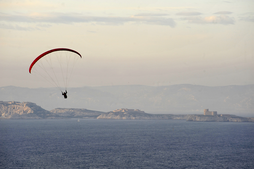Parapente au Mont Rose