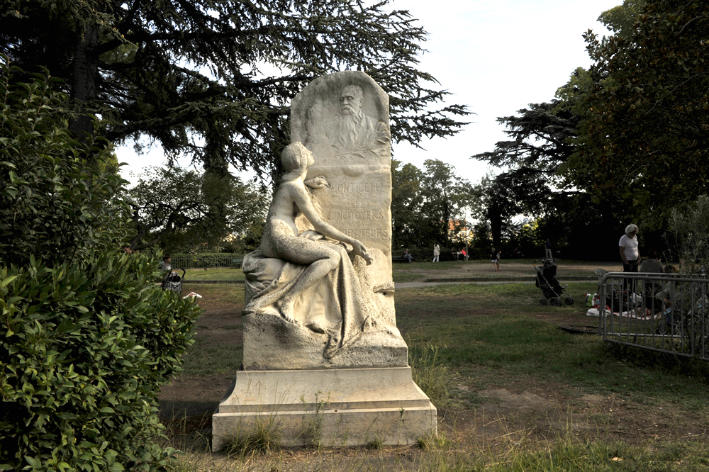 Statue d’Adolphe Monticelli