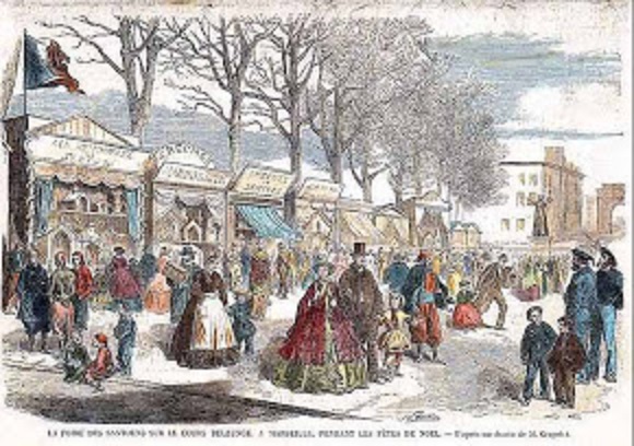 Foire aux Santons de Marseille en 1850