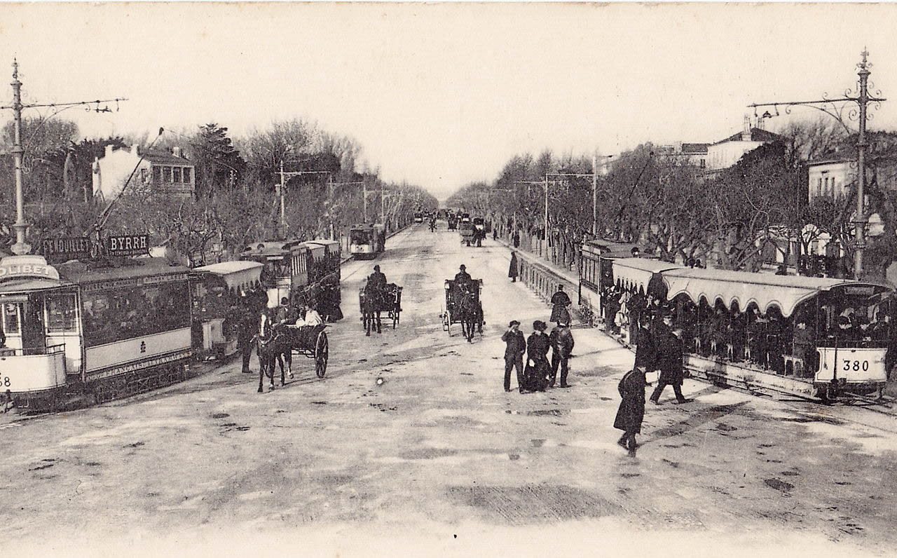 Avenue du Prado, équerre de 3 400 mètres