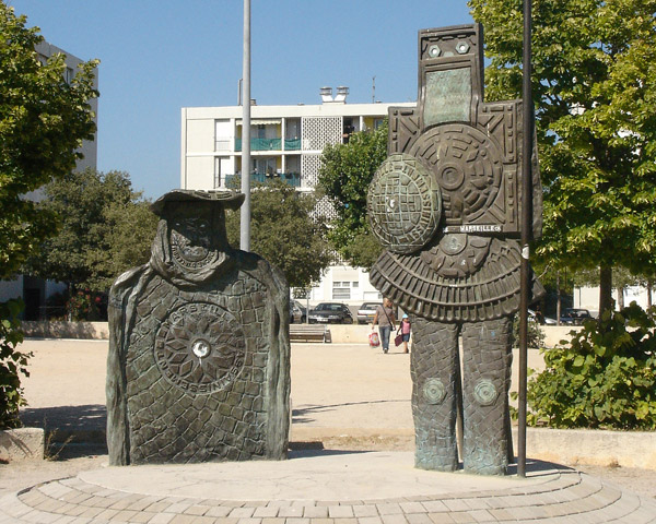 Don Quichotte et Sancho par Rachid Khimoune