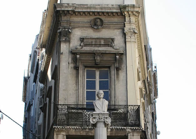 Maison de Pierre Puget, Pan Coupé de Génie