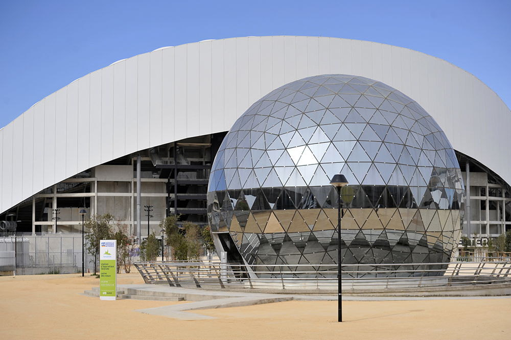 La Géode de Géolide, plus grande station d’épuration enterrée au monde