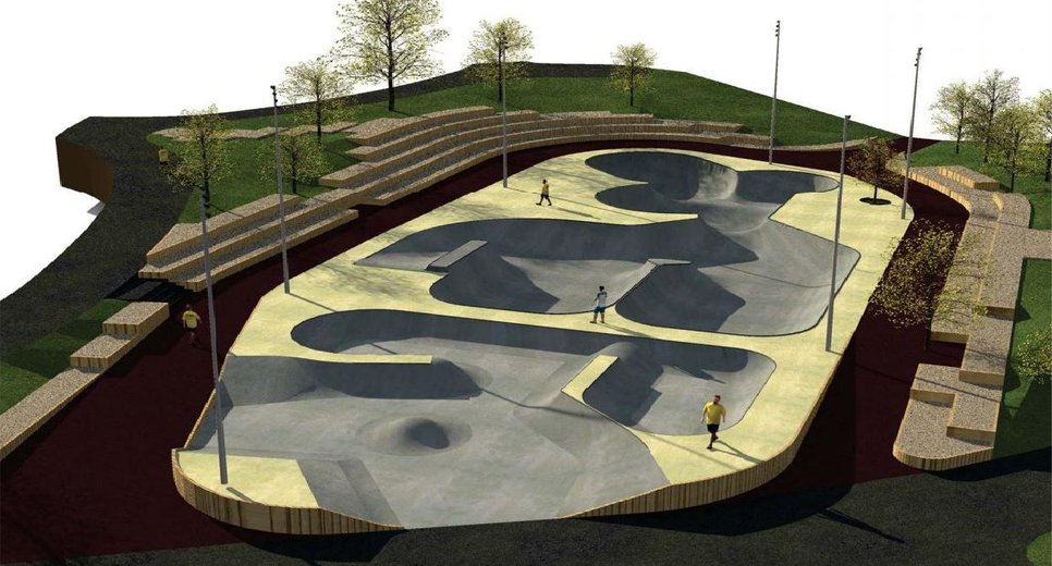Skate Park, Bowl du Prado