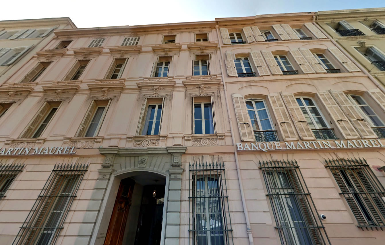 Banque Martin Maurel, 43 rue de Grignan