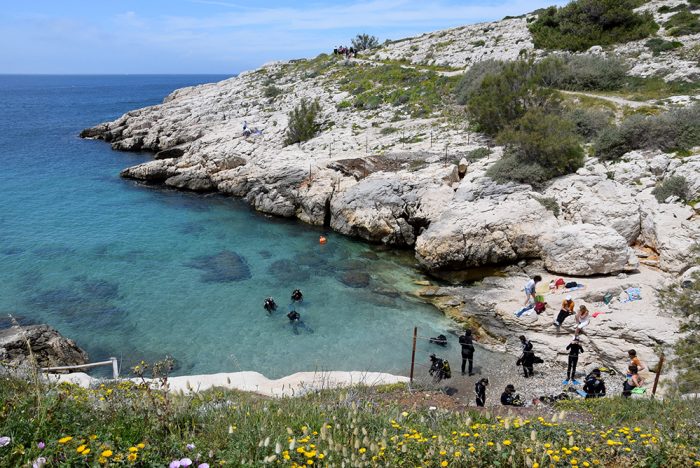 Calanque De Samena Parc National Des Calanques Marseille