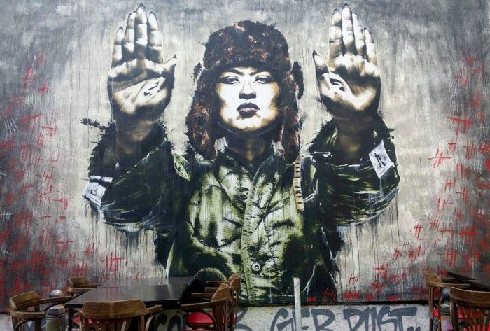 Le M.U.R, Modulable Urbain Réactif, le Mur Juxtapoz, rue Crudère, Marseille Le M.U.R, Modulable Urbain Réactif, le Mur Juxtapoz, rue Crudère, Marseille