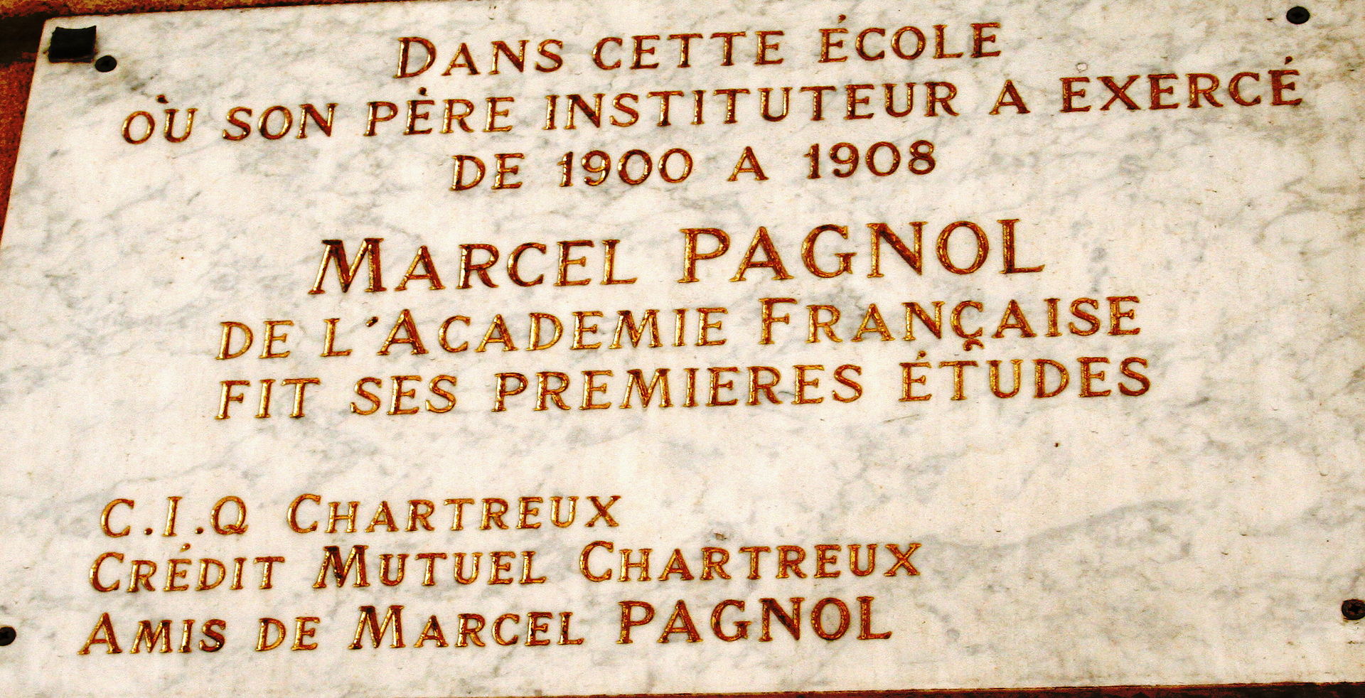 56 Avenue des Charteux, l’Ecole des Pagnol