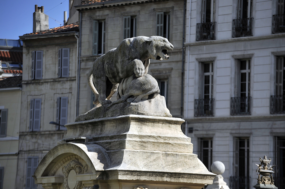 Les Lions d’Antoine-Louis Barye