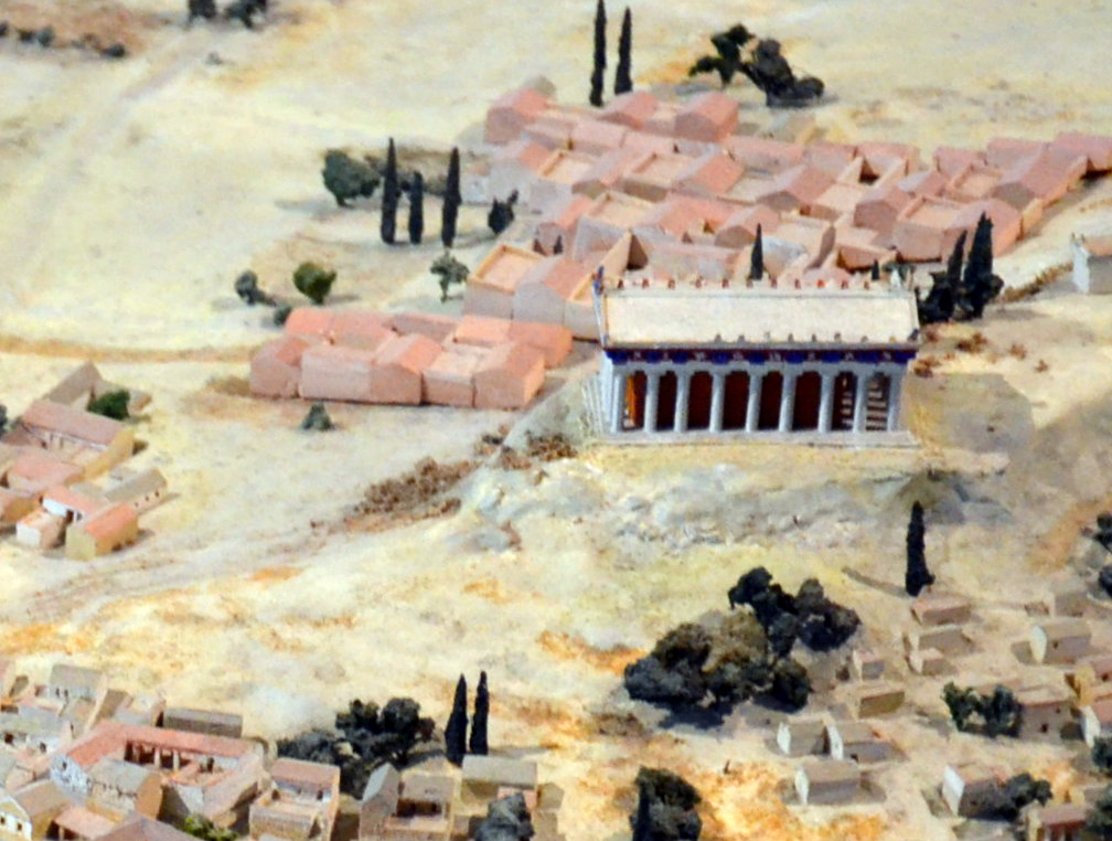 Temple d’Athéna Polias, Butte des Moulins