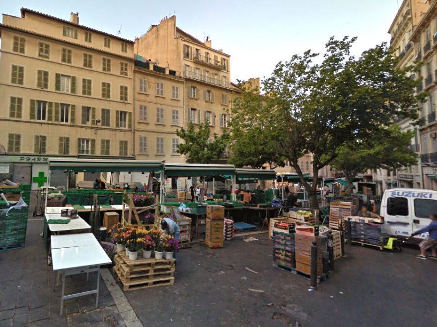 Marché de la Plaine, Marché forain de la place Jean Jaurès, Marseille